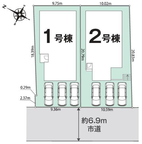 湖南市サイドタウン２丁目２号棟　新築分譲住宅