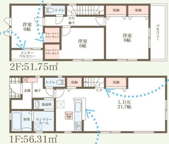 甲賀市水口町新城２号棟　新築分譲住宅