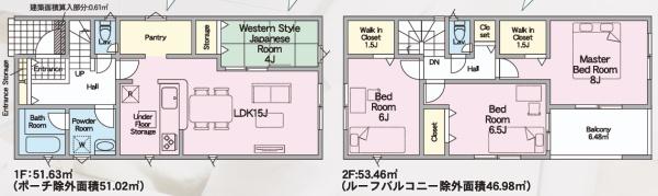 守山市川田町第１－１号棟　新築分譲住宅