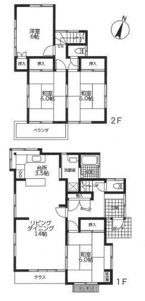 伊勢原市三ノ宮の中古一戸建て