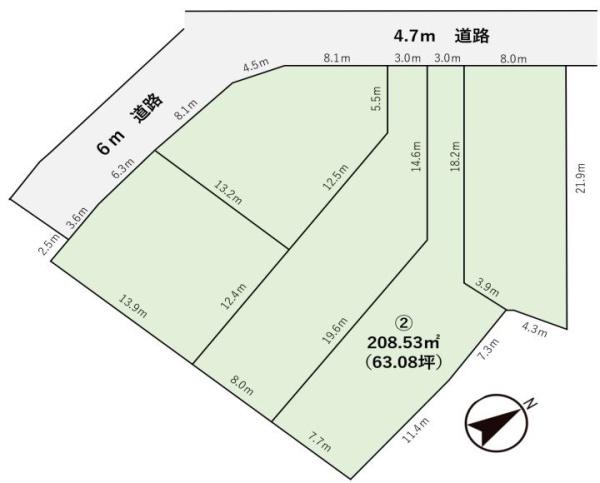 秦野市北矢名の土地