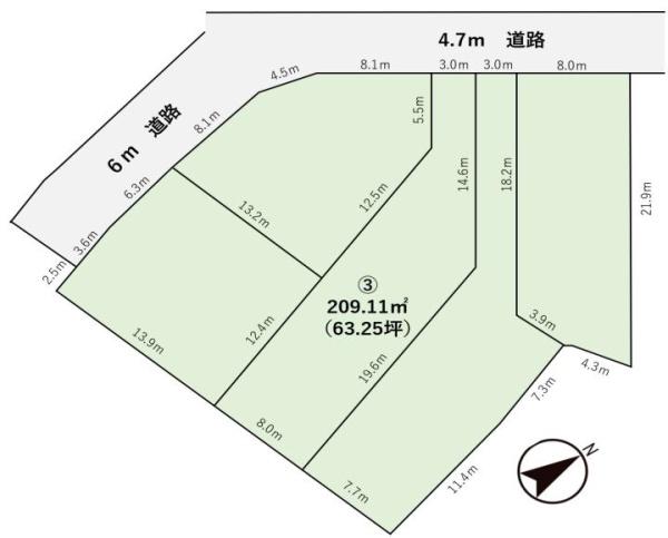 秦野市北矢名の土地