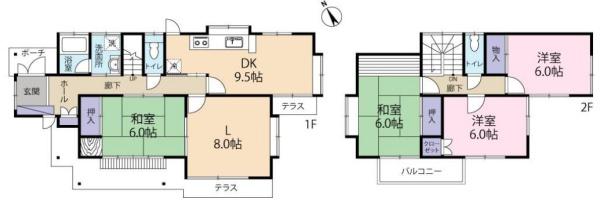 伊勢原市坪ノ内の中古一戸建て