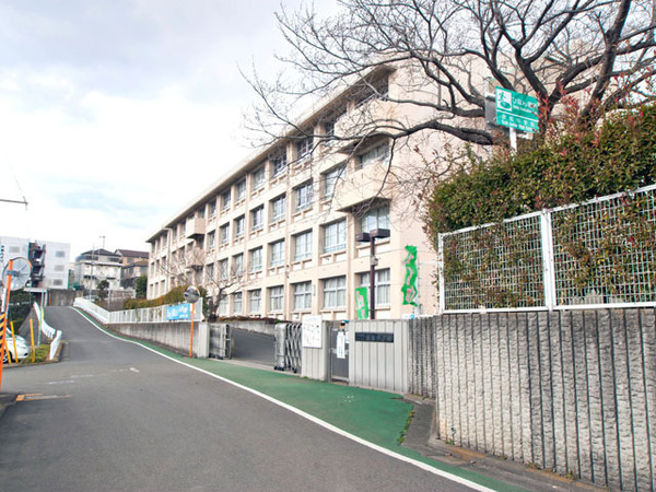 厚木市関口の土地(厚木市立依知中学校)