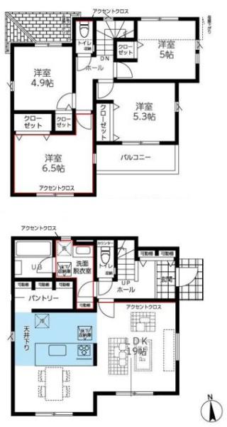 秦野市第１堀西（２号棟)全３棟