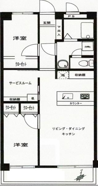 東建座間ハイツ２号棟