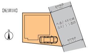 厚木市山際(区画図)