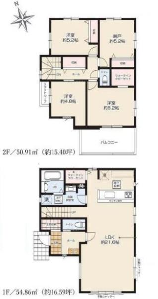 杉久保南3丁目3号棟（全3棟）