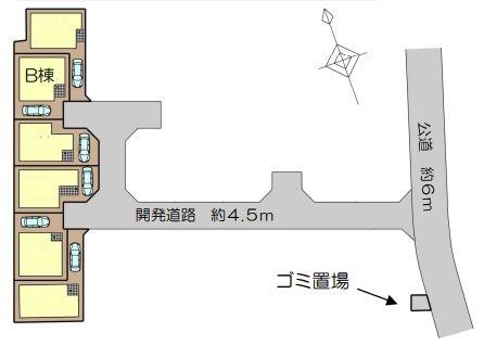 海老名市杉久保南3丁目B棟（全6棟）
