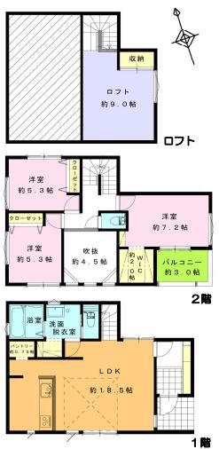 海老名市杉久保南3丁目C棟（全6棟）