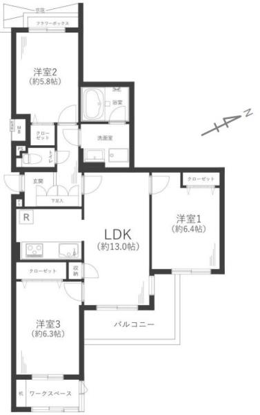 本厚木リバーサイドマンション参番館