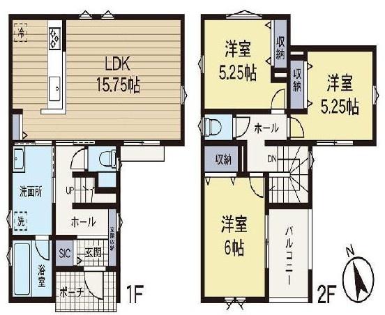 座間市西栗原１丁目（１号棟）全４棟