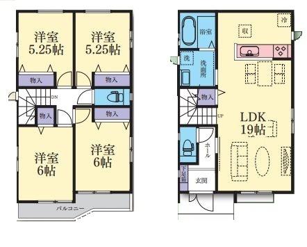 綾瀬市深谷中１丁目　２号棟