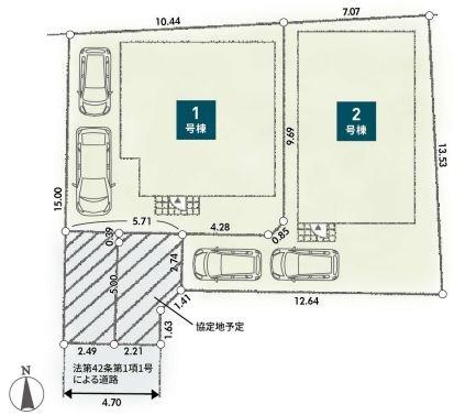 厚木市山際　２号棟
