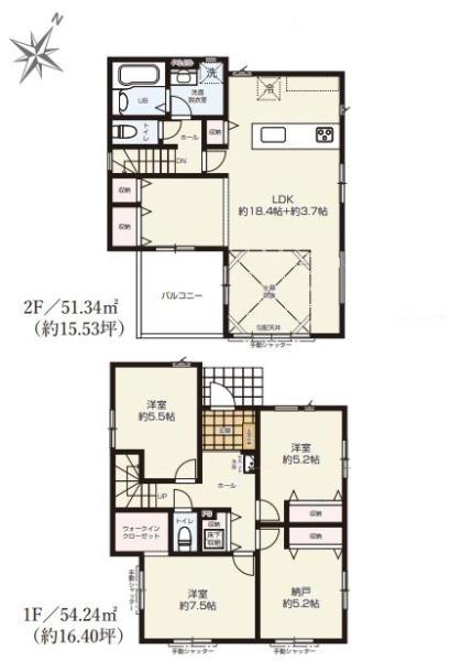 綾瀬市寺尾本町１期　２号棟