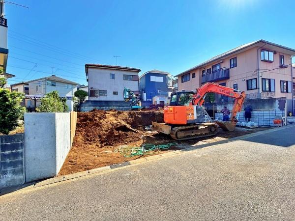 海老名市国分南3丁目の土地(現地土地写真)