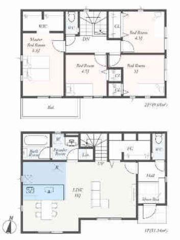 綾瀬市第1深谷上 3号棟