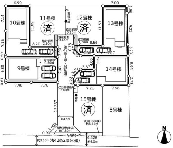 綾瀬市蓼川３丁目３期　１４号棟