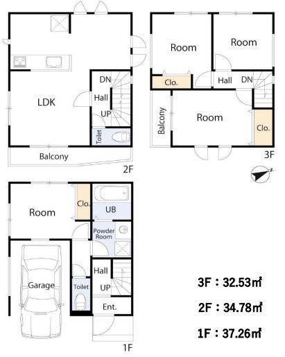 座間市ひばりが丘１丁目