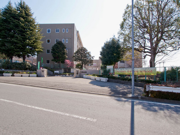 厚木市中荻野の土地(厚木市立荻野中学校)