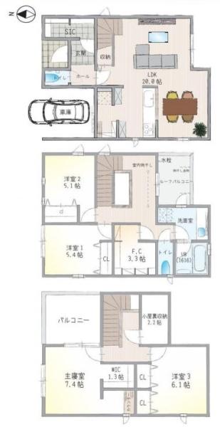 綾瀬市深谷中７丁目
