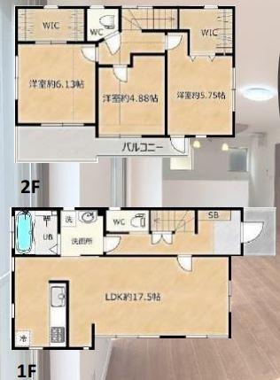 厚木市下荻野の中古一戸建て