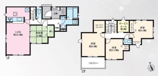秦野市渋沢６期　１号棟