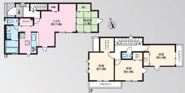 秦野市渋沢６期　５号棟