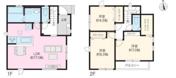 綾瀬市蓼川２丁目　２号棟