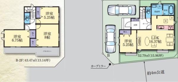 座間市立野台２丁目　Ｂ号棟