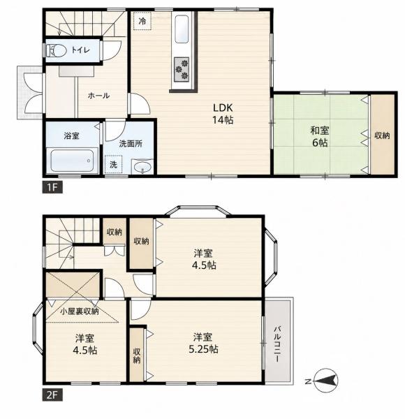 海老名市中新田５丁目の中古一戸建て