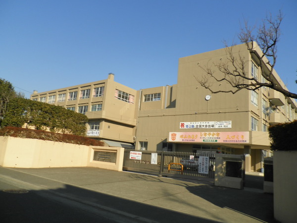 厚木市林２丁目の土地(厚木市立林中学校)