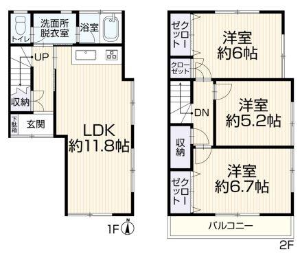 綾瀬市大上９丁目の中古一戸建て
