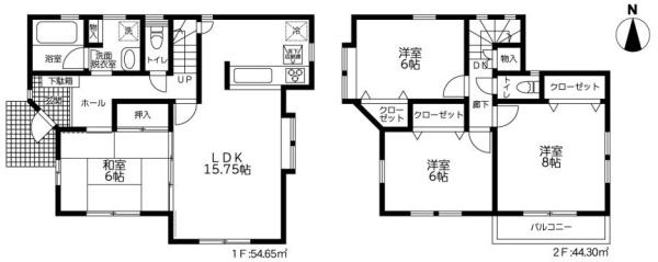 厚木市妻田南１丁目の中古一戸建て