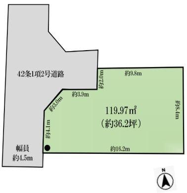 厚木市上依知の土地