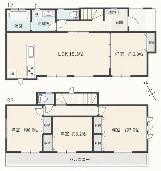海老名市杉久保南３丁目の中古一戸建て