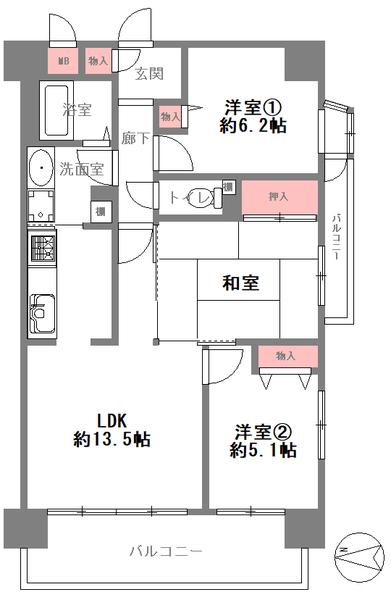 レックスマンション田辺