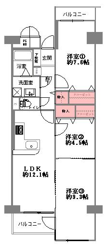 近鉄南港ガーデンハイツ24号棟
