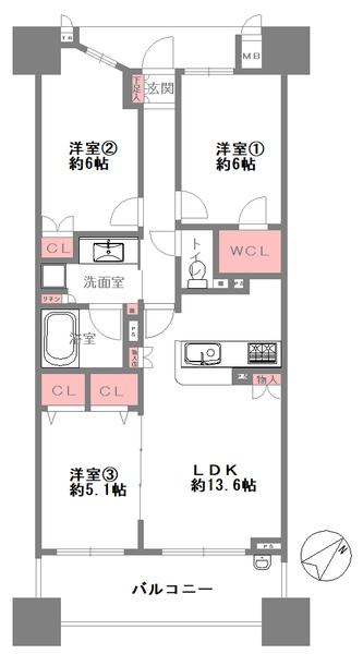 リバーガーデンコスモスクエア