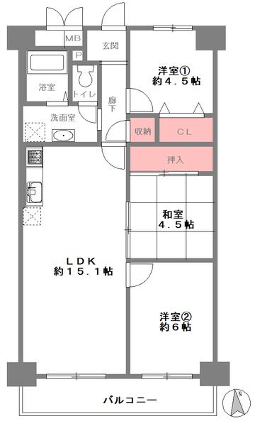 ハイツみどり木