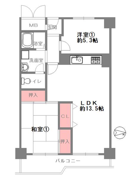 城北ハイツ一号館