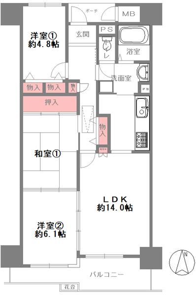 グリーンビュー鶴見1号棟