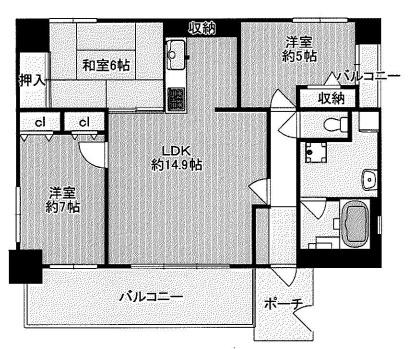 コアシティ心斎橋東