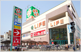 朝日プラザ平野南(ライフ喜連瓜破店)