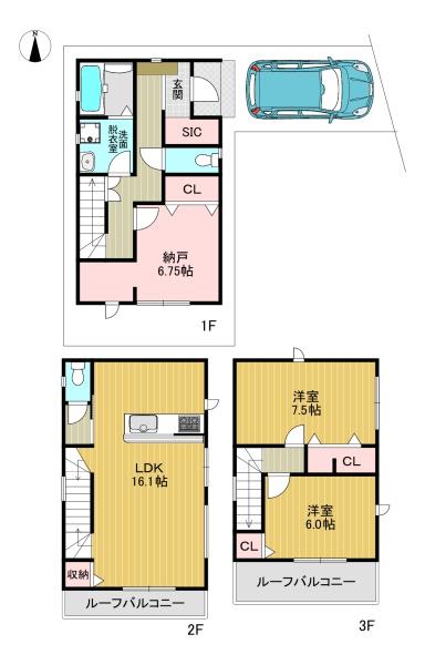 大阪市平野区加美東４丁目の新築一戸建