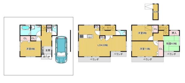 大阪市鶴見区横堤２丁目の中古一戸建