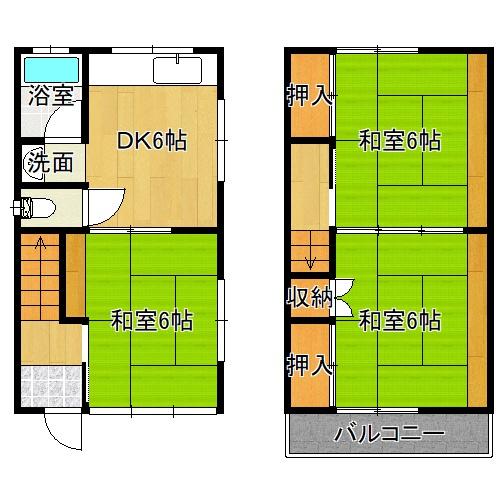 大阪市平野区瓜破６丁目の中古一戸建