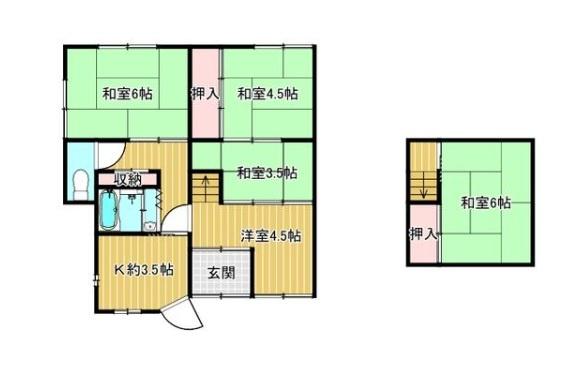 岸和田市下野町5丁目テラスハウス