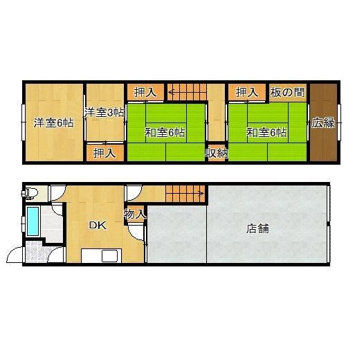 大阪市平野区喜連西４丁目の中古一戸建