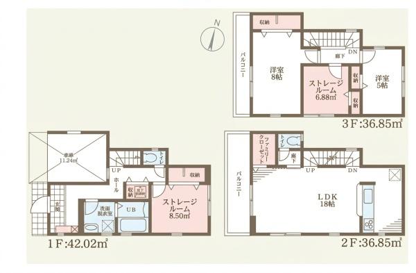 大阪市平野区平野市町３丁目の新築一戸建